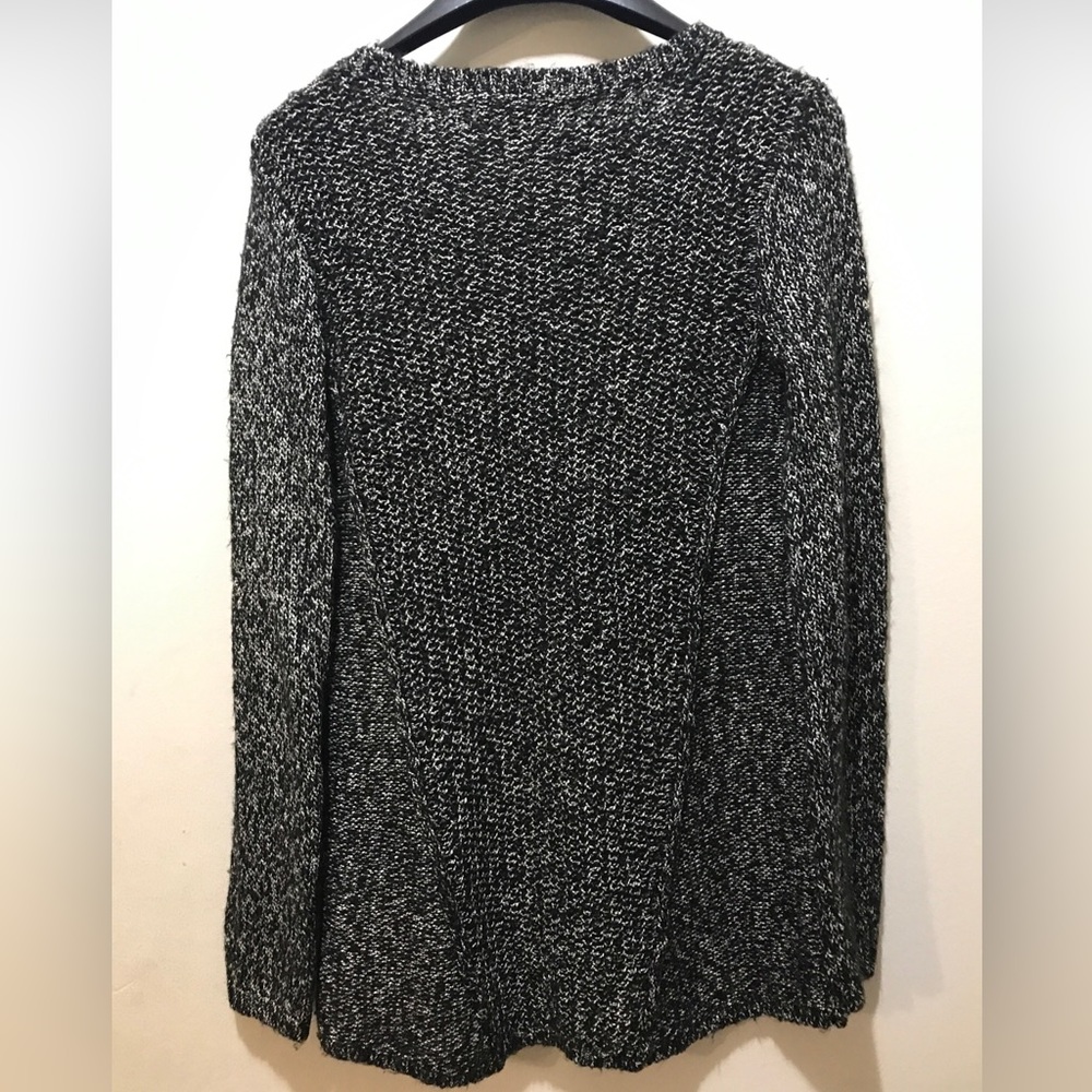 Calvin Klein Marled Knit Crew Neck Tunic Sweater S - Picture 4 of 5